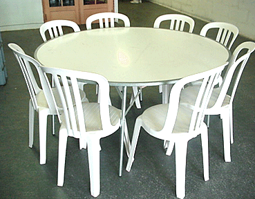 Table Pliante Ronde pour Enfants – Festi-Fêtes Location